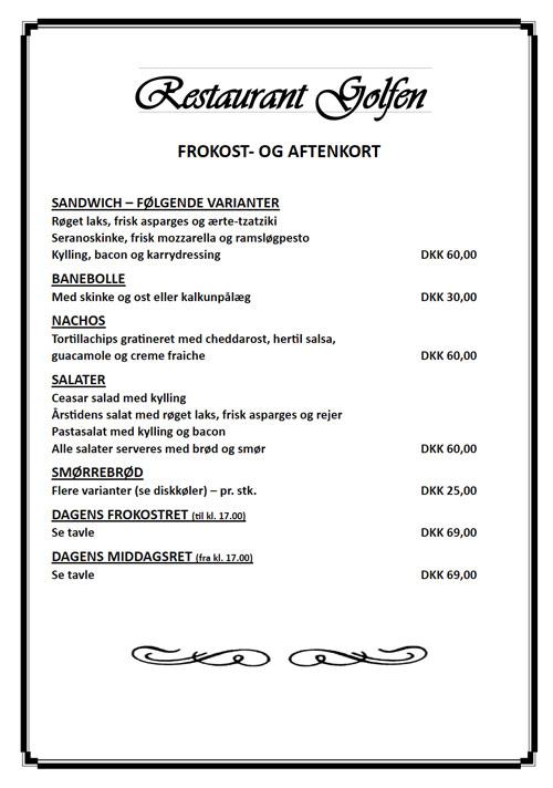 restaurant golfen fredensborg